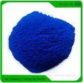 Blue ferric oxide color dyes for cement colorant